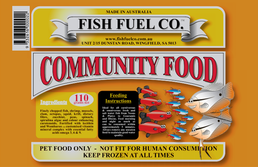 Fish Fuel Co. Frozen Community Food 110g