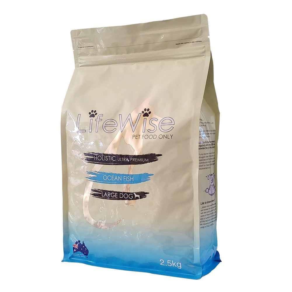 **LIFEWISE OCEAN FISH & LAMB LARGE BITES 2.5KG