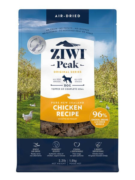 ZIWI PEAK DOG AIR DRIED CHICKEN 1KG