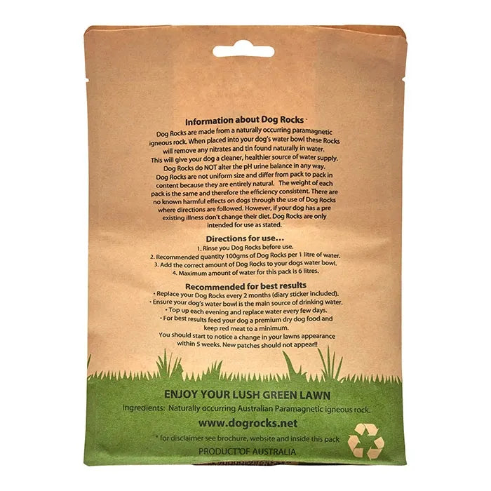 DOG ROCKS 600G PACK
