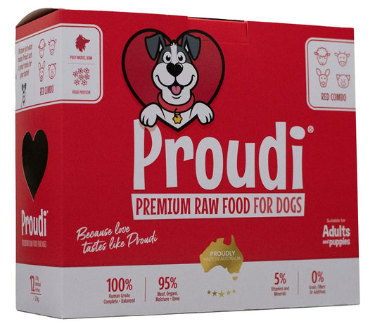 PROUDI DOG RED COMBO BARF 2.4KG