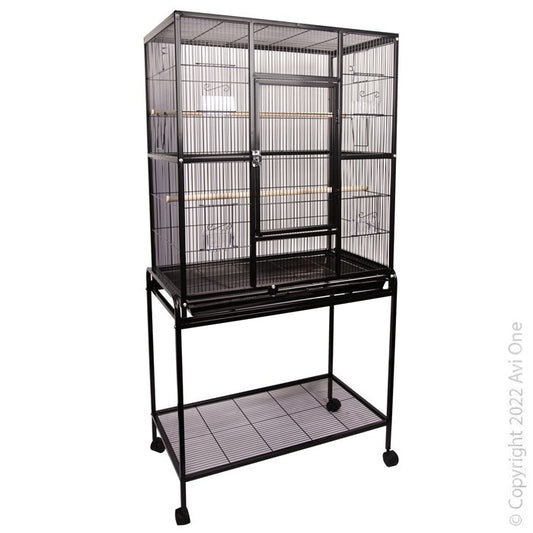 604 SQUARE BLACK AVIARY