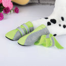 ZEEZ DOG MESH BOOTS GREEN XLGE