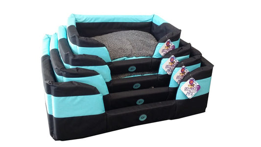 STAY DRY BED SMALL AQUA