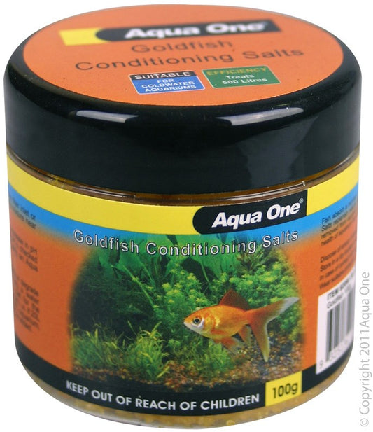 AQUA ONE CONDITION SALT GOLDFISH 100G