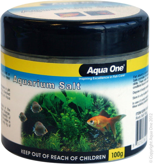 **AQUA ONE AQUARIUM ROCK SALT 100G