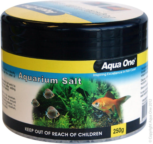 AQUA ONE AQUARIUM ROCK SALT 250G