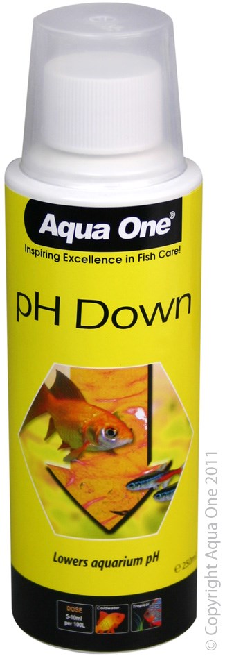 AQUA ONE LIQUID PH DOWN 250ML