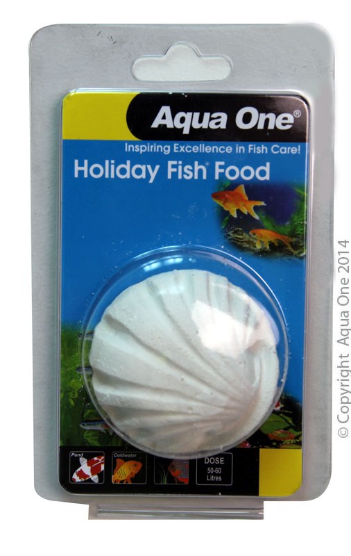 AQUA ONE BLOCK HOLIDAY FISH FOOD 40G