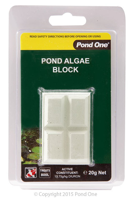 AQUA ONE BLOCK POND ALGAE 20G