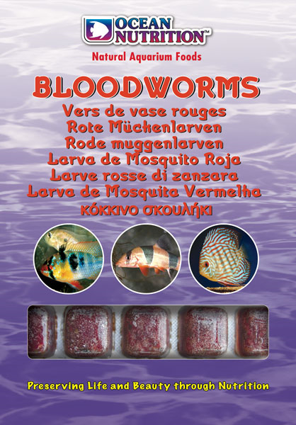 OCEAN NUTRITION BLOODWORMS 100G