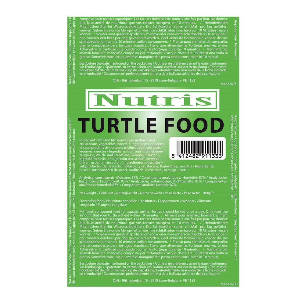 NUTRIS TURTLE FOOD 100G