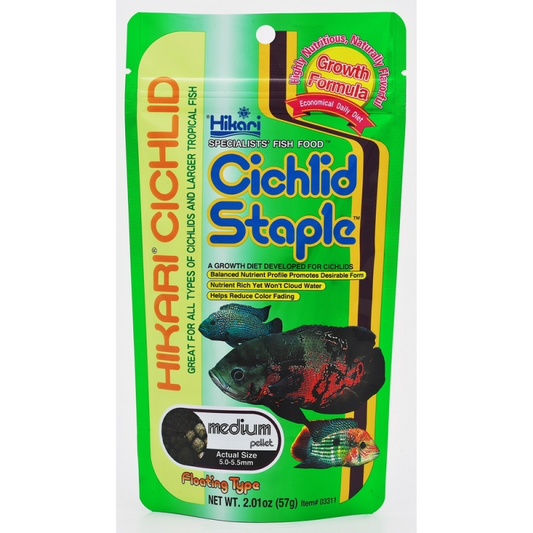 HIKARI CICHLID STAPLE MEDIUM 57G