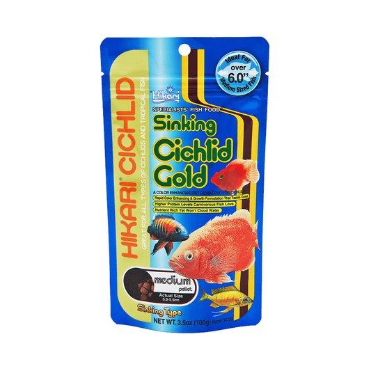 HIKARI CICHLID GOLD SINK MEDIUM 100G