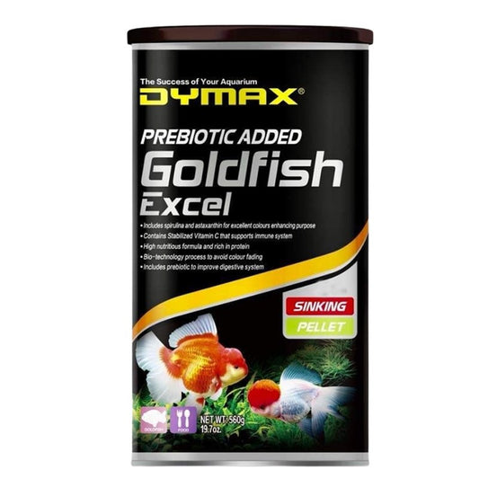 DYMAX GOLDFISH EXCEL SINKING PELLET 560G