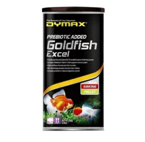 DYMAX GOLDFISH EXCEL SINKING PELLET 180G