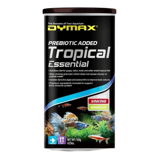 DYMAX TROPICAL ESSENTIAL SINKING GRANULES 120G