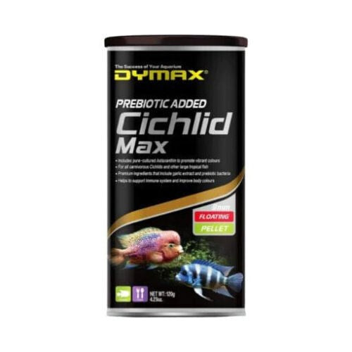 DYMAX CICHLID MAX FLOATING PELLET 120G