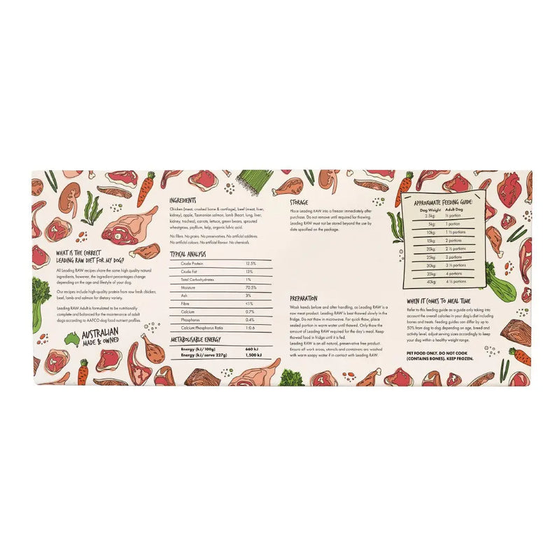 LEADING RAW ADULT 2.72KG