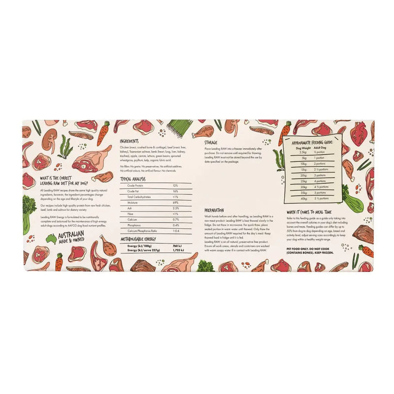 LEADING RAW ACTIVE 2.72KG