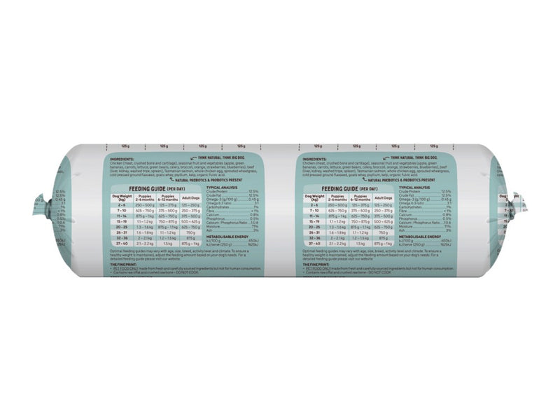 BIG DOG ROLL CHICKEN 2KG