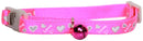 CAT LOVE HEART COLLAR PINK