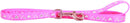 BEAU PET LEAD REFL LOVE HEARTS PINK