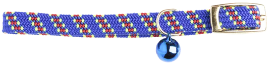 CAT SAFETY COLLAR DOT BLUE