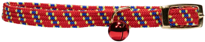 CAT SAFETY COLLAR DOT RED