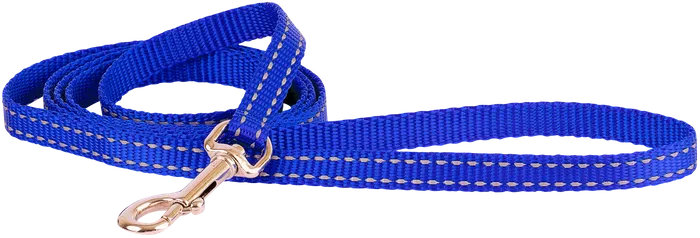 BEAU PET PUPPY LEAD REFLECT BLUE 10MM