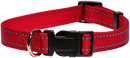 BEAU PET COLL 25MM ADJ REFLEC RED