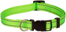 BEAU PET COLL 25MM ADJ REFLEC F/GREEN