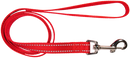 BEAU PET LEAD REFLECTIVE RED 20MM