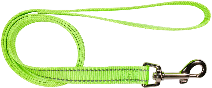 BEAU PET LEAD REFLECTIVE F/GREEN 20MM