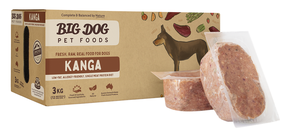 BIG DOG KANGAROO BARF 3KG