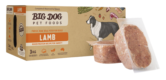 BIG DOG LAMB BARF 3KG