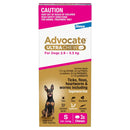 ADVOCATE ULTRA CHEW DOG 2.9-5.5KG PINK 3PACK
