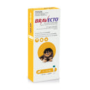 BRAVECTO DOG XSML SPOT ON YELLOW 2-4.5KG