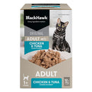 BLACK HAWK CAT ADULT CHICKEN & TUNA GRAVY 85G 12PACK