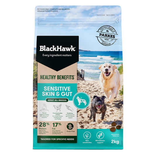 BLACK HAWK DOG SKIN 2KG