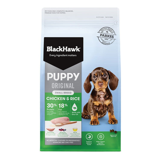 BLACK HAWK PUPPY SMALL CHICKEN 10KG