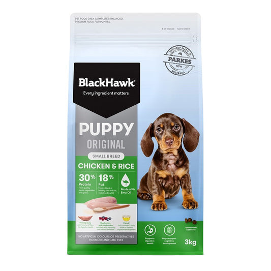 BLACK HAWK PUPPY SMALL CHICKEN 3KG