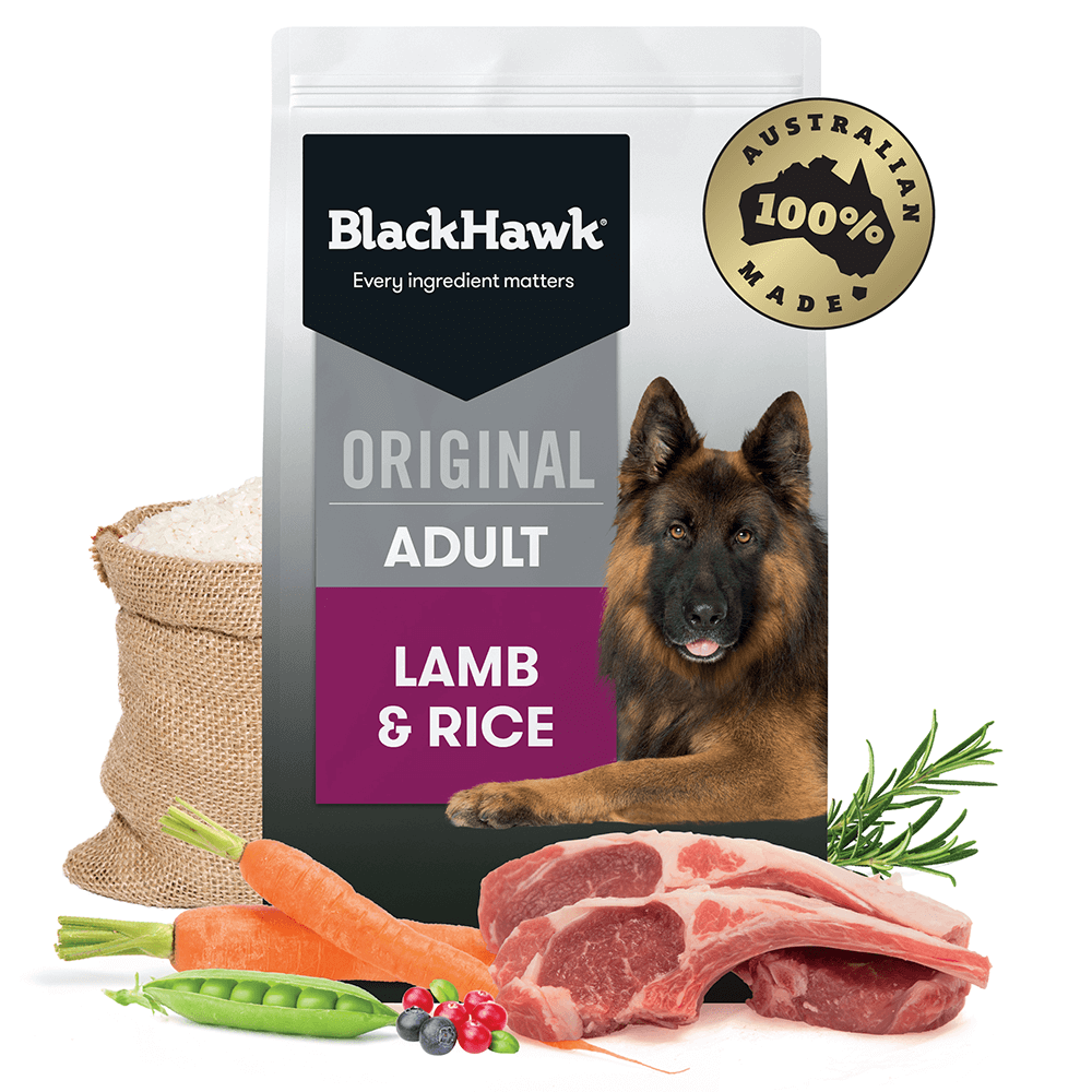 BLACK HAWK ADULT LAMB & RICE 3KG