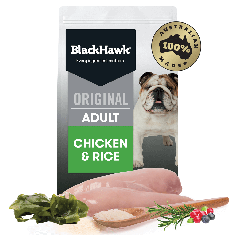 BLACK HAWK ADULT CHICKEN & RICE 3KG