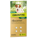 DRONTAL DOG PILLS 3KG SML 4PK