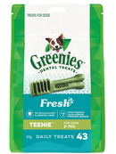 GREENIES FRESHMINT PACK 340G TEENIE