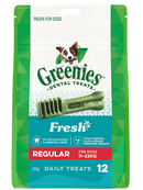 GREENIES FRESHMINT PACK 340G REGULAR