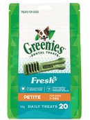 GREENIES FRESHMINT PACK 340G PETITE