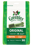 GREENIES DOG MEGA TREAT PACK PETITE 510G