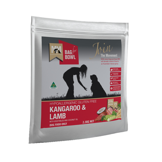 MEALS FOR MUTTS DOG KANGAROO & LAMB 2.5KG